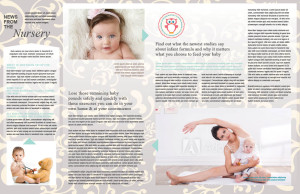 OBGYN newsletter pages 1 and 4