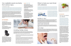 Patient newsletter pages 2 and 3